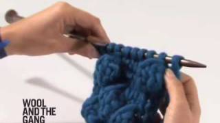 How to Knit Bobble Stitch [upl. by Rainwater]