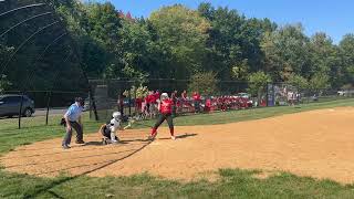 Jules Pezzuti  Catcher  River Dell High School 2024 Fall Ball vs Westwood High School [upl. by Rebbecca90]