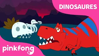 Où Sont Partis les Dinosaures   Chanson des Dinosaures  Pinkfong  Chansons pour Enfants [upl. by Eirallam]