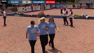 International à pétanque dAndrézieuxBouthéon  Demifinale COLOMBET vs PICARD [upl. by Otilegna]