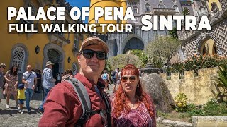 SINTRA PORTUGAL  How To Visit Sintra As A Day Trip  Palace Of Pena Travel Guide [upl. by Ahtekal]