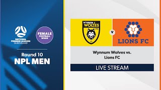 NPL Men Round 10  Wynnum Wolves vs Lions FC [upl. by Nittirb]