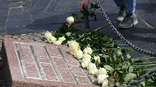 HolocaustGedenktag Yom HaShoah Gedenkveranstaltung in der Gedenkstätte Sachsenhausen  060524 [upl. by Llerrot]