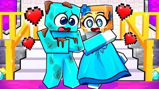 Rico VS Pobre AMOR PROHIBIDO en Minecraft [upl. by Nylsaj]