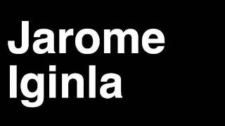 How to Pronounce Jarome Iginla Pittsburgh Penguins NHL Hockey Player Runforthecube [upl. by Otsuaf]