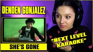 Deden Gonzales  Shes Gone Steelheart Cover  FIRST TIME REACTION [upl. by Stearne]