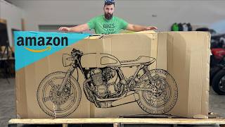 I Bought the CHEAPEST Cafe Racer Motorcycle on Amazon New [upl. by Eevets102]