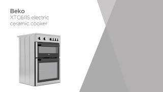 Beko XTC611S 60 cm Electric Cooker  Silver  Product Overview  Currys PC World [upl. by Cooper602]