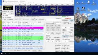 Icom 7300 JT65 HF HB9HQX HRD QSO No Narration [upl. by Almond]