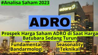 Prospek Saham ADRO di Tengah Harga Batubara yang Turun dan Menjelang Pembagian Dividen 2023 [upl. by Geddes]