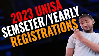 UNISA Online Registration  How to Register at UNISA in 2023 for semester  yearly modules [upl. by Idnat]