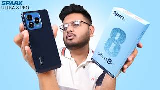 Sparx Ultra 8 Pro Unboxing  G8832MP Front 50 MP Back [upl. by Petta]