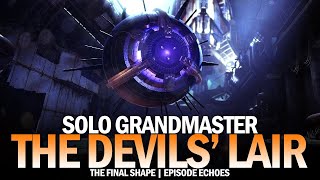 Solo GM Nightfall The Devils Lair on a Warlock with only Bows Destiny 2The Final Shape [upl. by Stretch]