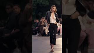 A glimpse from Ami Paris Spring Summer 2023  fashion runway fashionshow amiparis couture [upl. by Mehelhteb90]