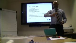 Presentation Skills  Poor Presentation Example  Disorganised Presenter [upl. by Marv]