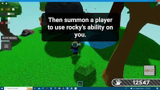 How to make a diamond rock into a megarock  Roblox slap battles [upl. by Cita]