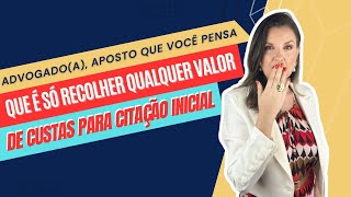 Aprenda a recolher as custas corretas para a citação inicial e acelere seus processos no TJRJ [upl. by Grenville]