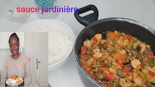 SAUCE JARDINIèRE AMAIGRISSANTE facile et rapide à realiser [upl. by Jehiah]