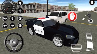 4K polis arabası oyunu 25  Real Police Car Driving v2 Android araba oyunları Android Gameplay [upl. by Vincents]