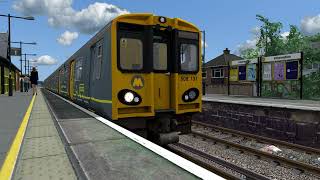 Train Simulator Trains around the Wirral Line [upl. by Azeret]