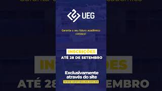 UEG publica edital do Vestibular UEG 20241  Cursos EaD [upl. by Narruc525]