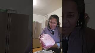 Cooking and Preparing Pork Part 1 food mealprep meat therapy [upl. by Nyad764]