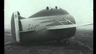 1933 Voli sperimentali aeroplano Stipa Caproni [upl. by Aydni217]