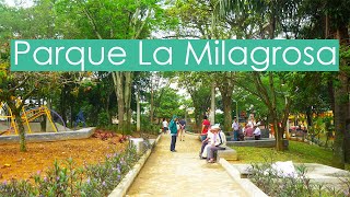 Recorrido en el Parque La Milagrosa de Medellín  Comun 9 [upl. by Bandeen]