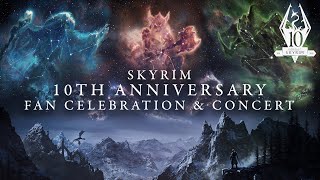 Skyrim 10th Anniversary Fan Celebration amp Concert [upl. by Ahteral825]