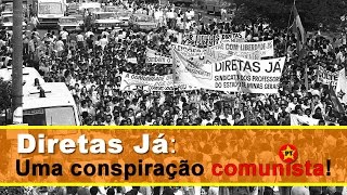 Diretas Já foi na minha opinião uma conspiração comunista que deu certo [upl. by Ydne]