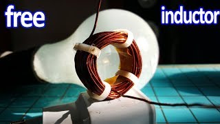 How to make STRONG INVERTER 12V DC to 220V AC free ferrite for inductor [upl. by Anna]