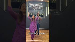 Bhangra ta sajda Isha surti shortvideo dance choreography weddingsangeet practice bollywood [upl. by Yelad78]