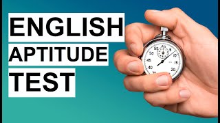 ENGLISH Aptitude Test PRACTICE Questions amp Answers [upl. by Eerehc]