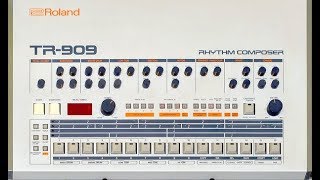 Testing TR909 VST from roland [upl. by Barbi]