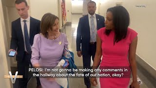 Pelosi Pressed By ABC News Rachel Scott Over Biden Comments  The View [upl. by Garate]