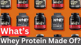 What is Whey Protein Made Of [upl. by Pazice]