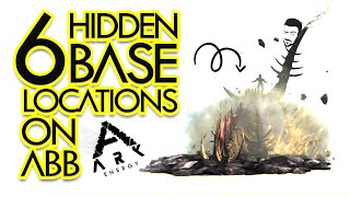 6 HIDDEN BASE LOCATIONS on Aberration ARK Survival Evolved [upl. by Athenian998]