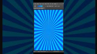 How to create sunburst effect easily using Photoshop CC shorts [upl. by Ardnovahs]