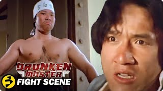 DRUNKEN MASTER  Jackie Chan  Freddy Wong vs Restaurant Staff  Fight Scene [upl. by Nomor]