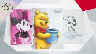 Cuadernos Argollados Disney 100 Primavera [upl. by Annayrb700]