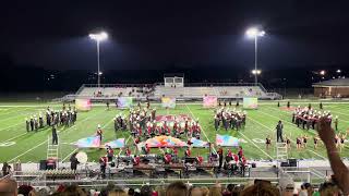 Gadsden City Marching Titans at The 2024 Sand Mountain Invitational“Once Upon A Dream”October 5 2024 [upl. by Ordep]