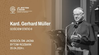 KE2024 STATIO II  gość kard Gerhard Müller relacja wideo [upl. by Elletsirhc]