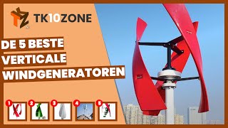 De 5 beste verticale windgeneratoren [upl. by Iden]