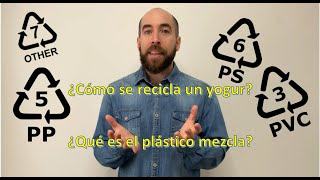 JavierClemente  ¿Cómo se recicla un yogur ¿Qué es el plástico mezcla 9  Ecoembes [upl. by Nnairam]