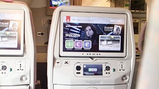 Emirates NEW Inflight Entertainment ICE Review  Boeing 777300ER [upl. by Sapphira506]