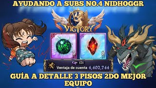 NIDHOGGR 3 PISOS GUÍA 4M CC BOX🐍AYUDANDO A SUBS NO4 [upl. by Henn]