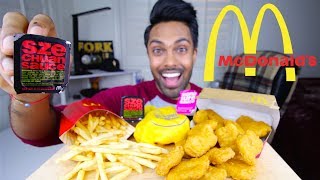 MCDONALDS SZECHUAN SAUCE  MUKBANG [upl. by Nirehtak]