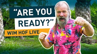 Wim Hof is training for his upcoming Live Stream event [upl. by Snahc]