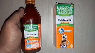 Ostocalcium Syrup review in Hindi [upl. by Eirellam616]