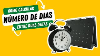 Como Contar Dias no Excel  Calcular a Quantidade de Dias Entre Duas Datas  Funções Data [upl. by Joelie]